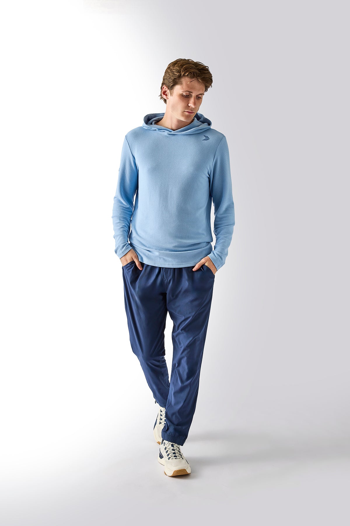 Micro-Grid Hoodie
