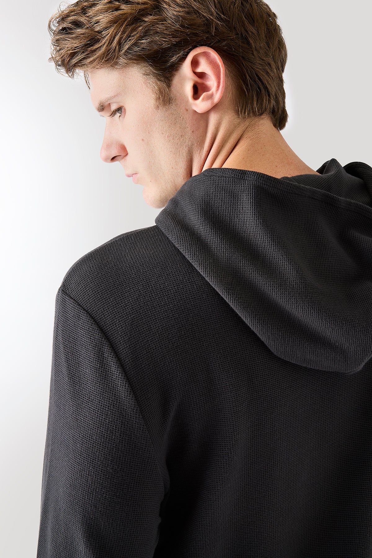 Micro-Grid Hoodie