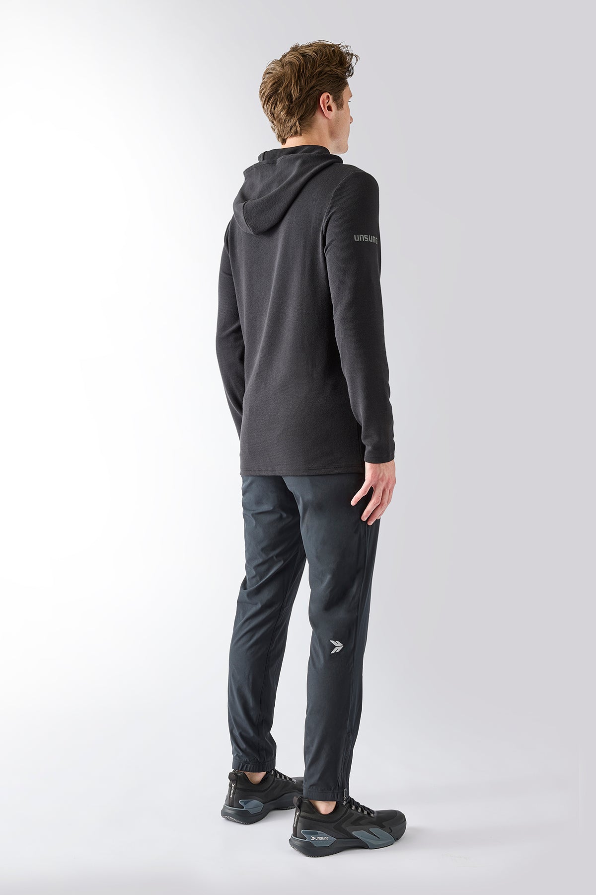 Micro-Grid Hoodie