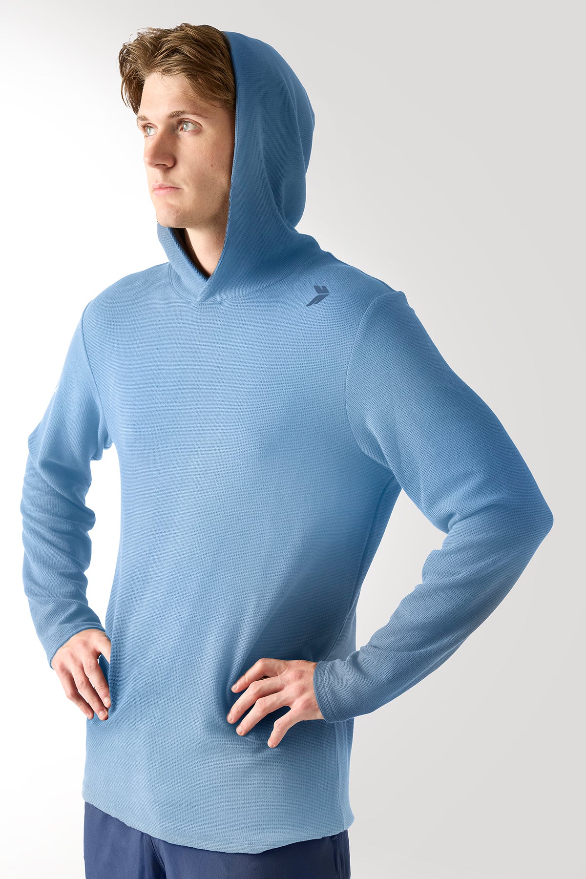 Micro-Grid Hoodie