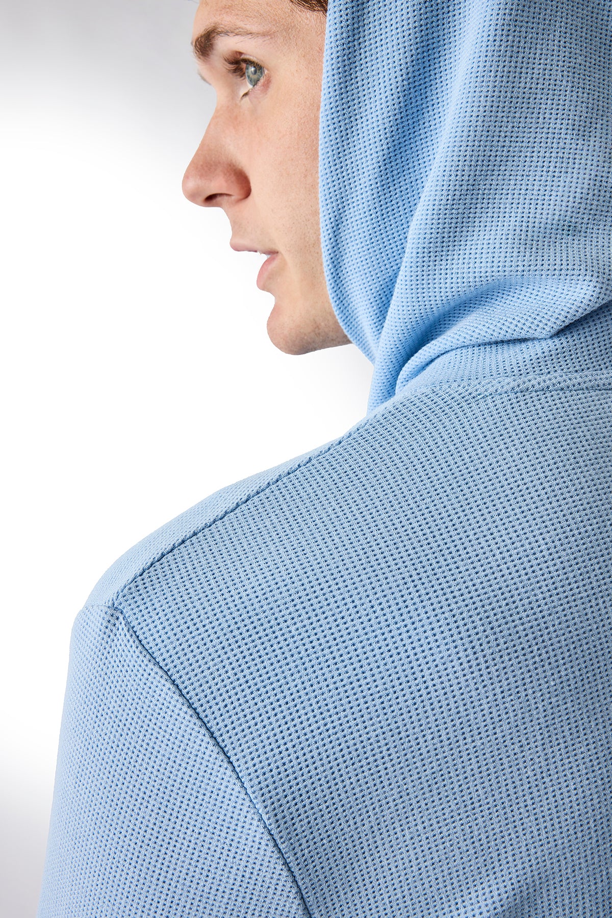Micro-Grid Hoodie