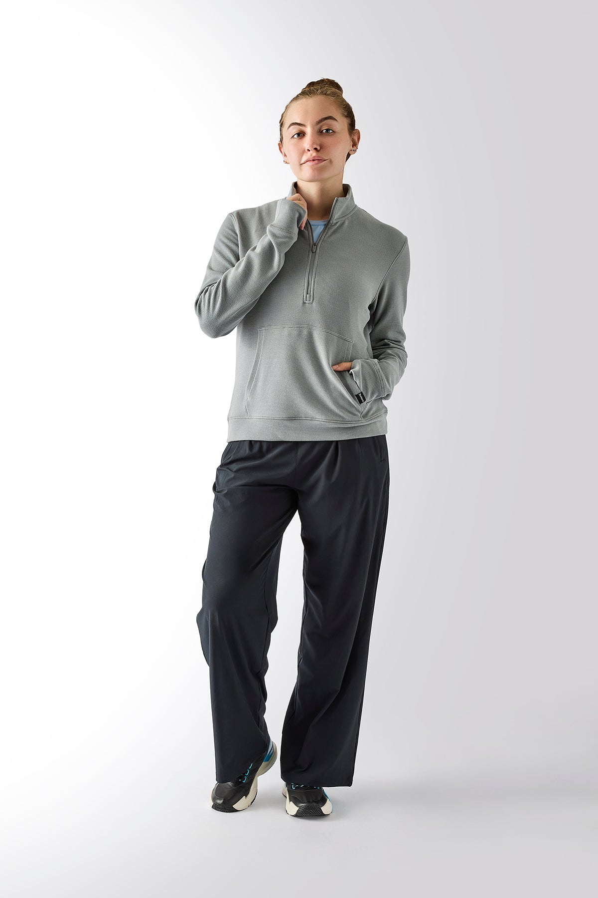 Micro-Grid 1/4 Zip