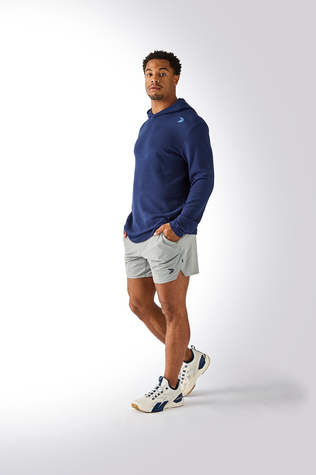Micro-Grid Hoodie