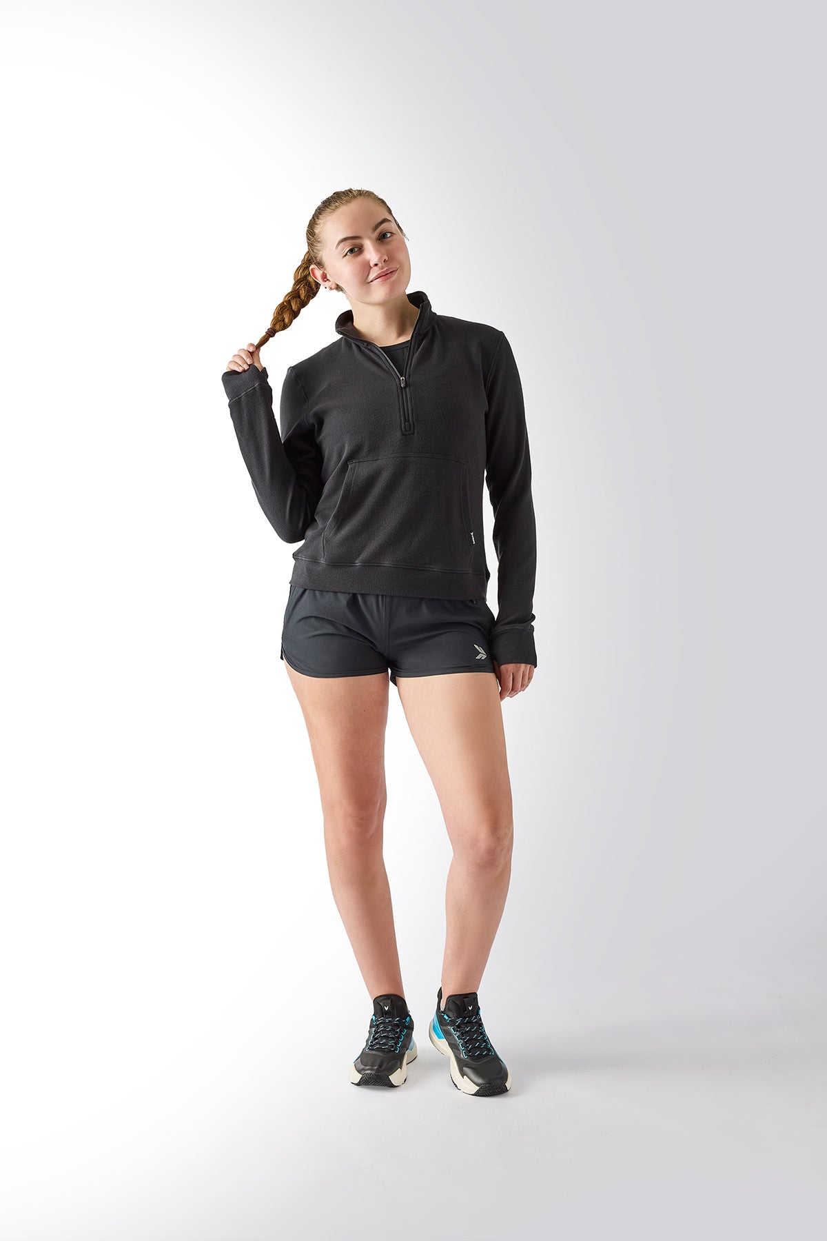 Micro-Grid 1/4 Zip