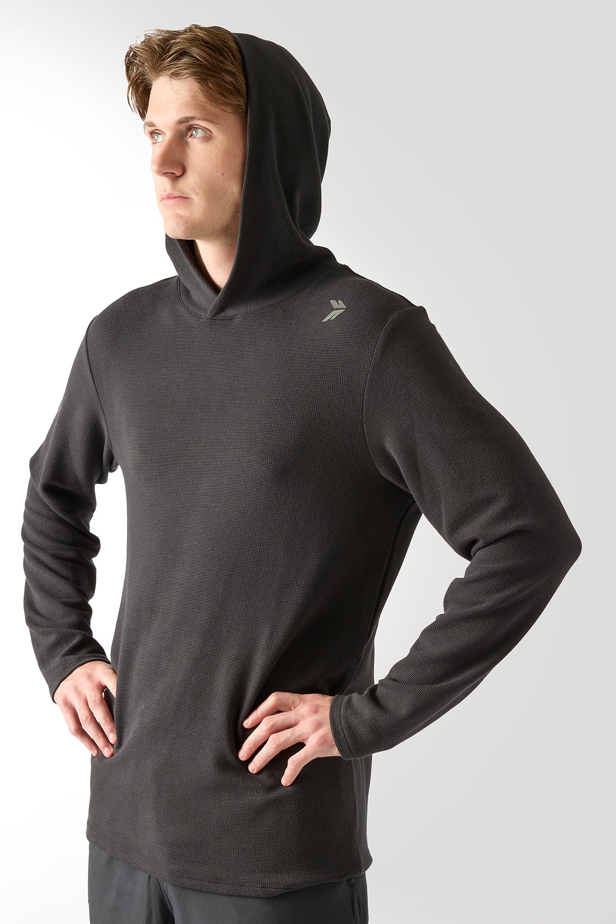 Micro-Grid Hoodie